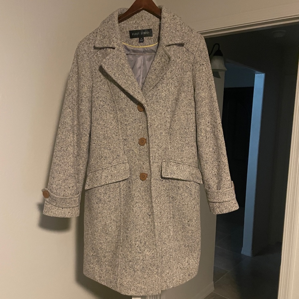 Women's Vintage Gray Coat